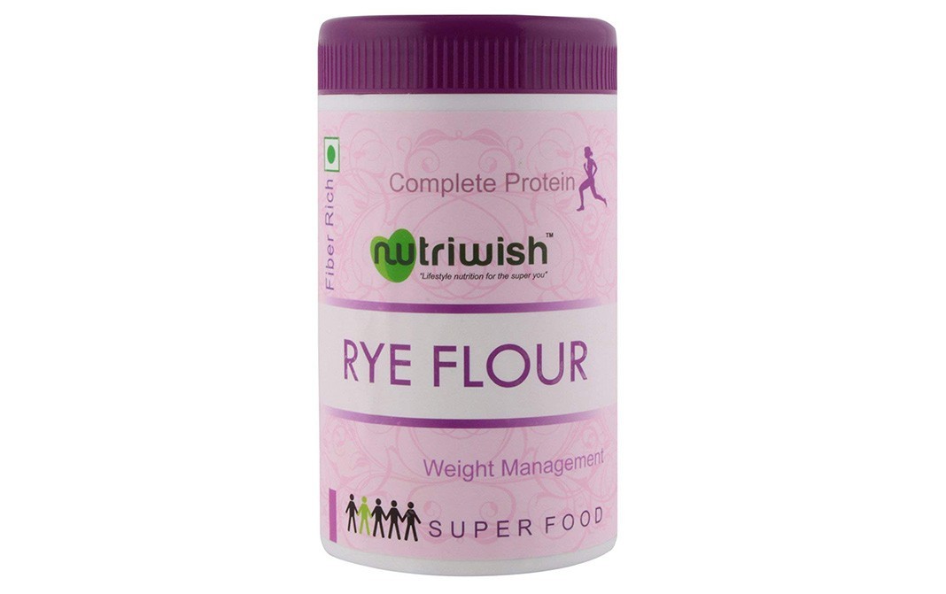 Nutriwish Rye Flour    Plastic Jar  250 grams